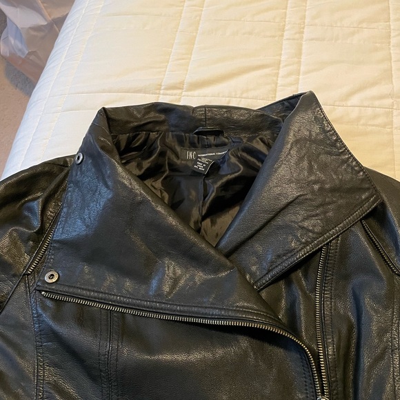 INC leather jacket - Picture 6 of 8